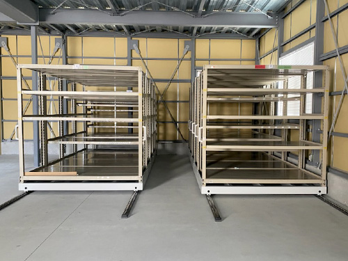 移動棚化 <br>（他社製棚を移動棚化）