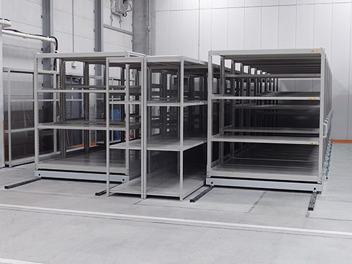 移動棚化 <br>（他社製棚を移動棚化）